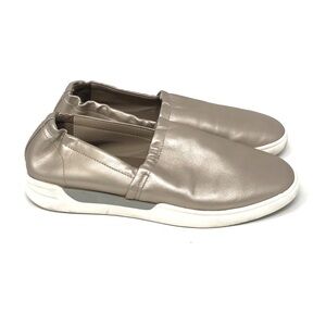 Donald J Pliner Gene Gold Sneakers Shoes 8.5